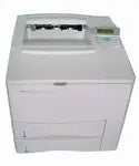 HP 4100TN completely refurbished with genuine parts and rollers by our authorized technicians.