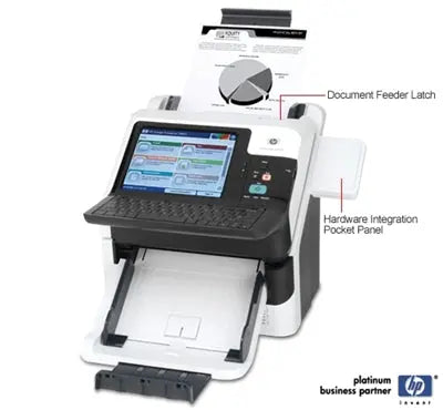 HP ScanJet Enterprise 7000n Document Capture Workstation
