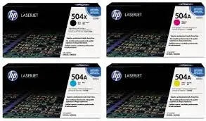 HP Color CM3530 Series Toner Set - Brand New OEM