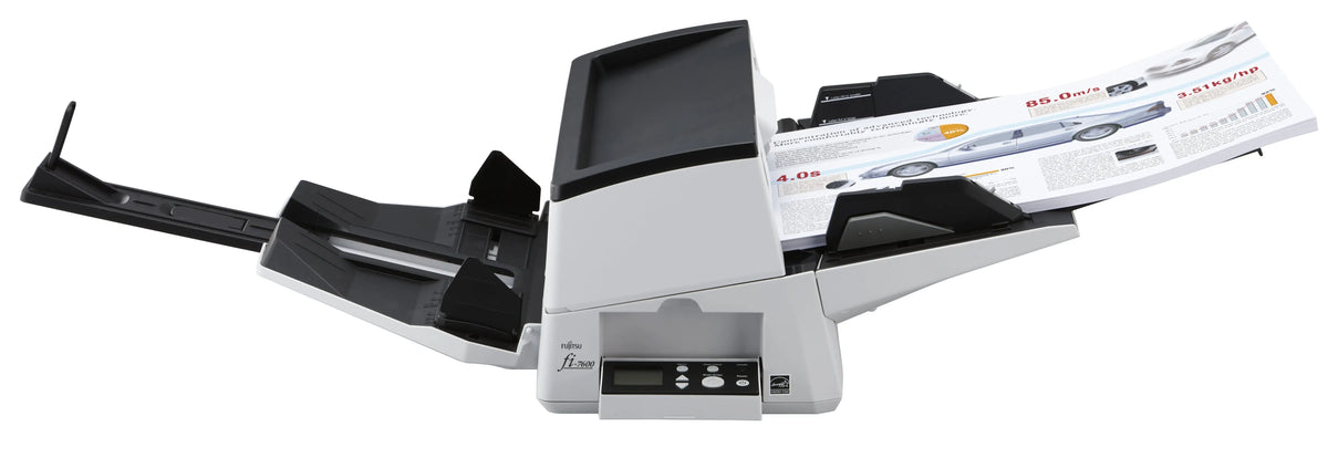 Fujitsu fi-7600 Document Scanner Refurbished - Page Count: 490 The Printer Pros